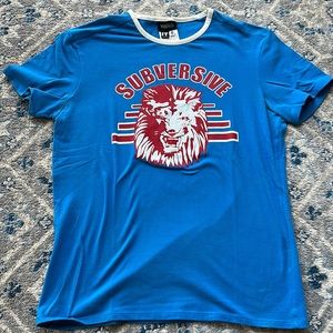 Versus by Versace Subversive T-Shirt with Lion